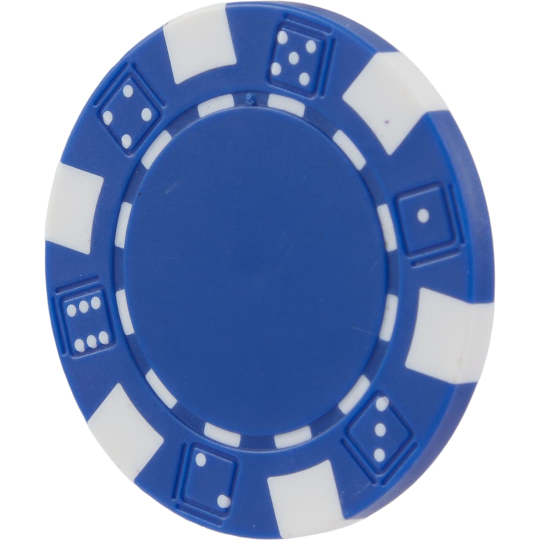 Recycled Poker Chip Ball Marker 52