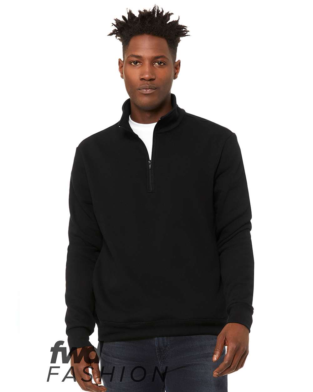 Unisex FWD Fashion Quarter-Zip Sweatshirt - 3740 2