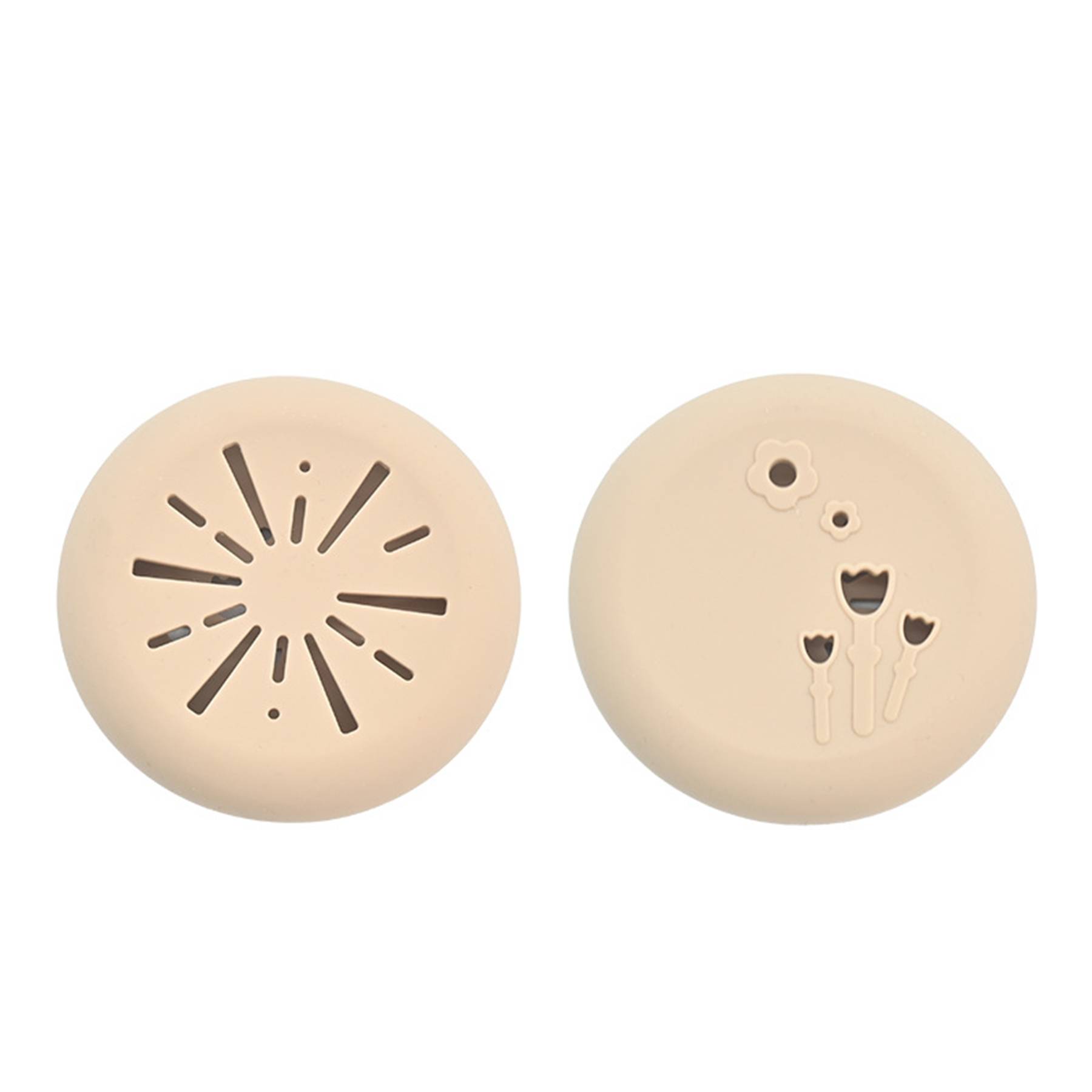 Silicone Dustproof and breathable puff storage box 2