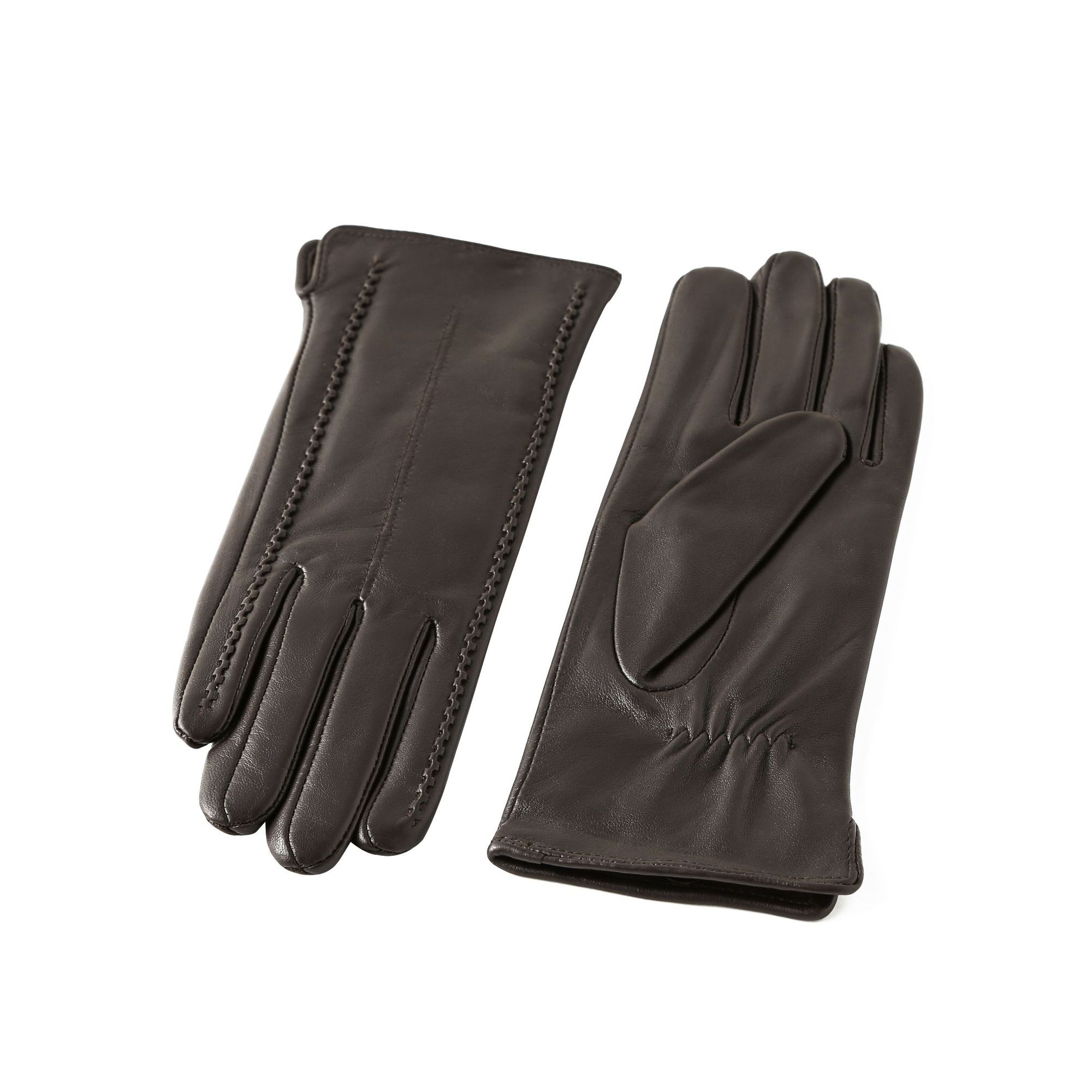 Soft Winter PU Leather Glove For Women 9.9" x 4" x 0.2" 4