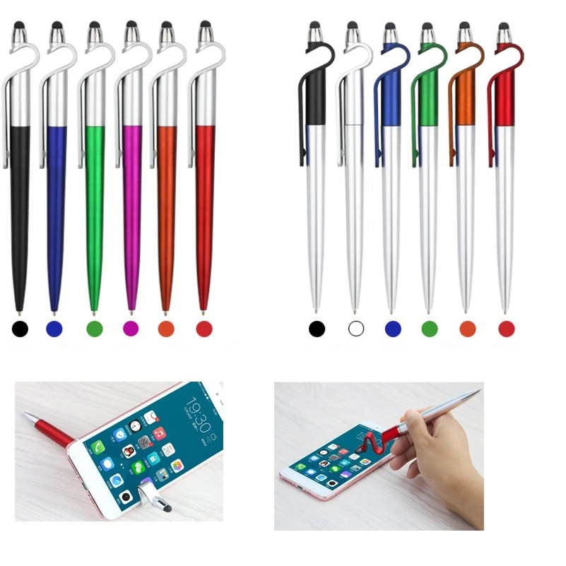Stylus Ballpoint Pen w/Phone Stand 1