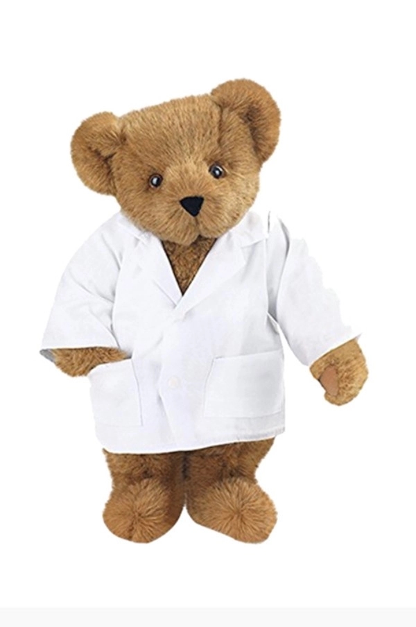 Stuffed Teddy Bear with Doctor or Nurse Scrubs 4