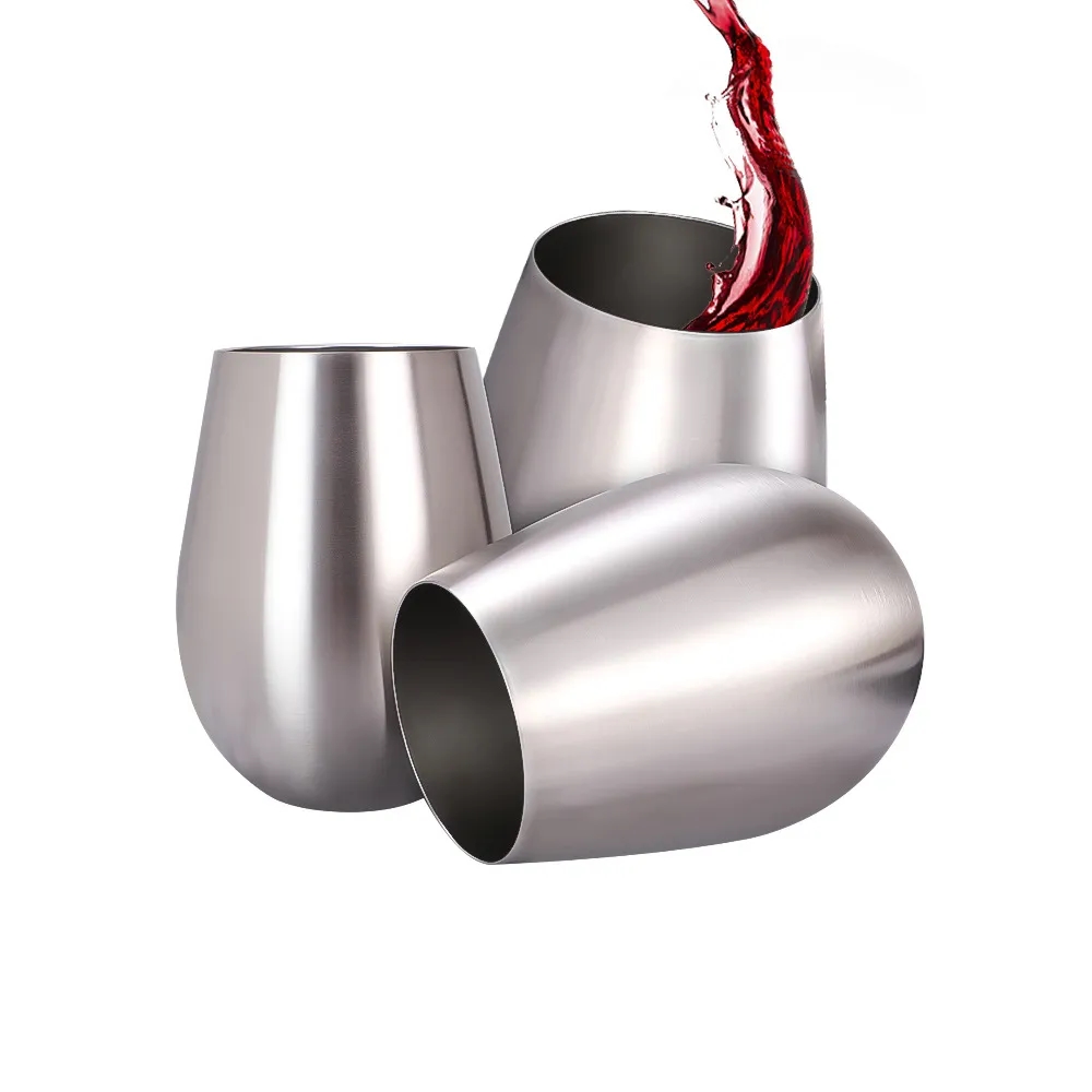 18oz. Stainless Steel Teardrop Cup 8