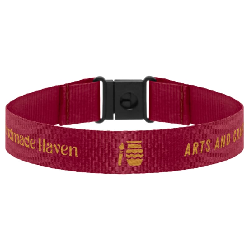 Custom Breakaway Polyester Wristbands 46