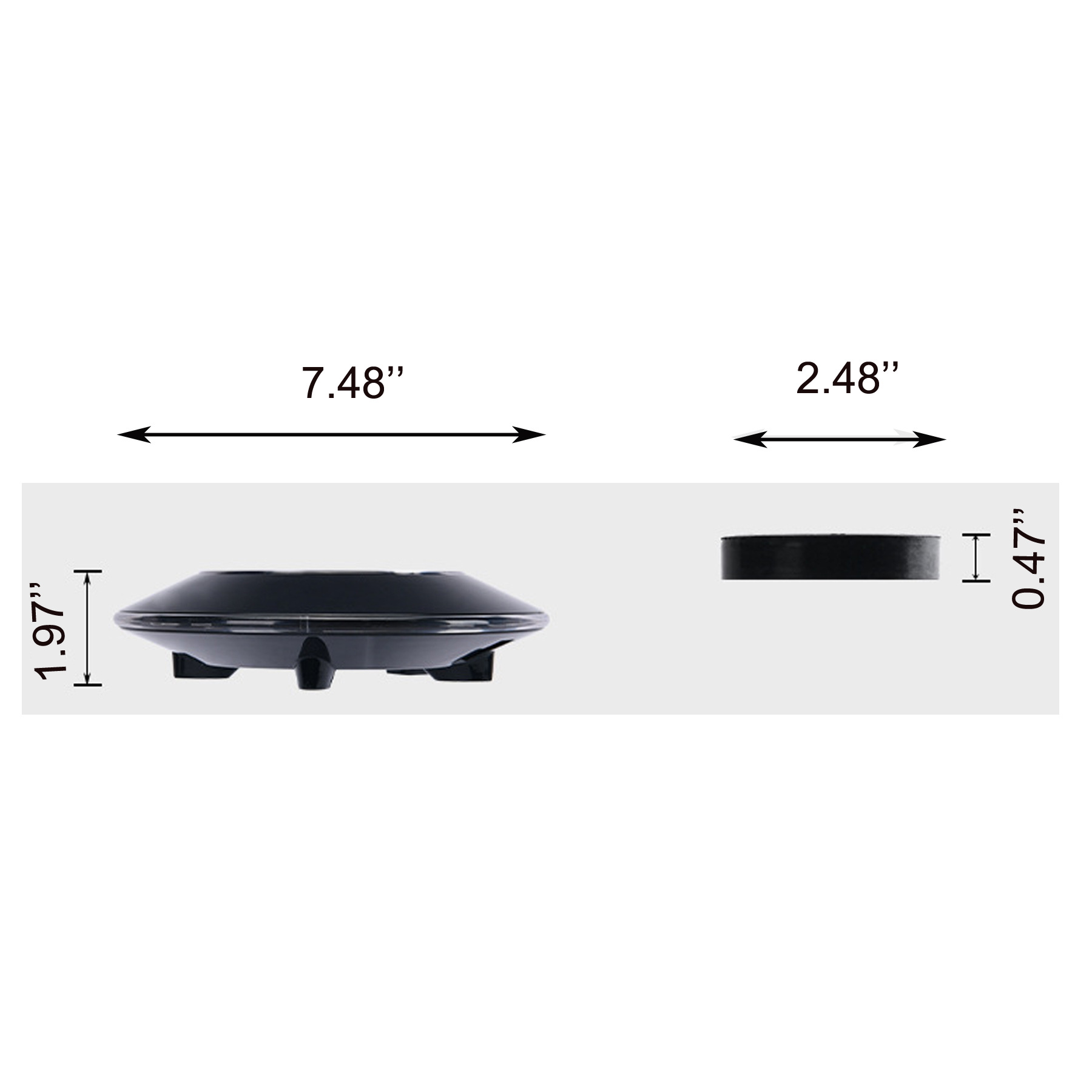 Magnetic Levitating Display Stand for Collectibles and Gifts 2
