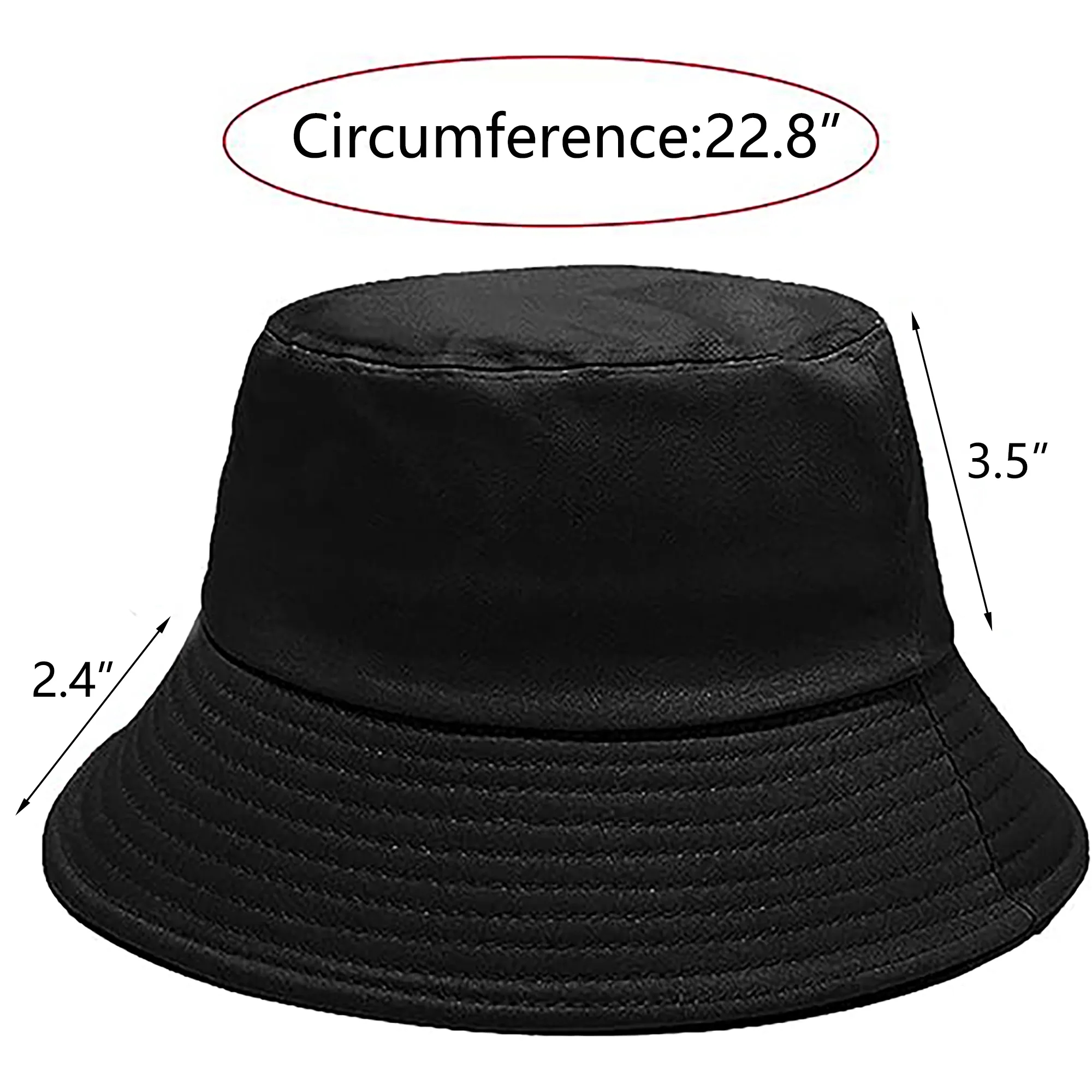 Bucket Hat for Women  Cotton Summer Sun Beach Fishing Cap 4