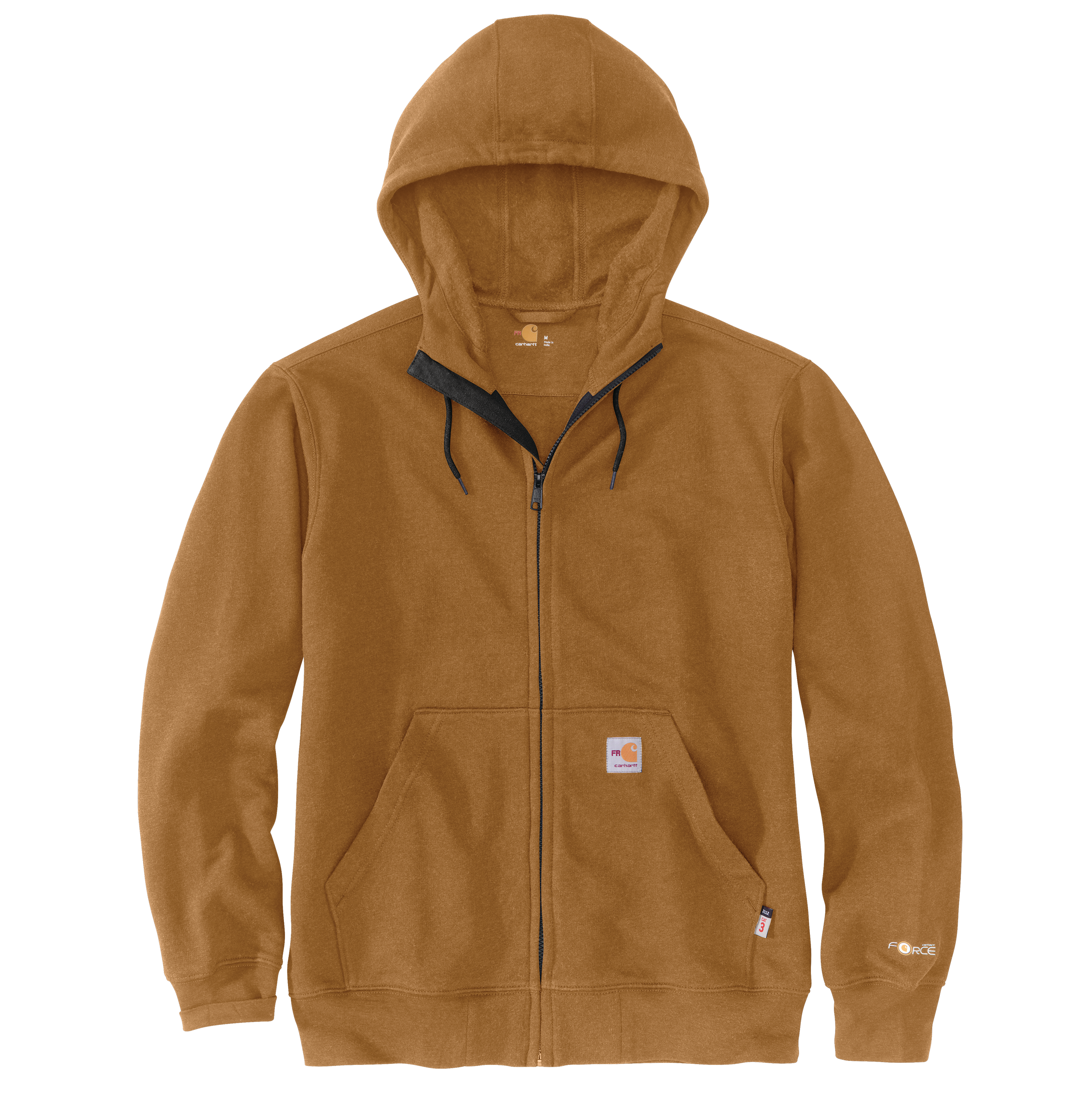 Carhartt Mens FR Force Marquette Full Zip Sweatshirt, custom hoodie or sweatshirt with logo imprint 2