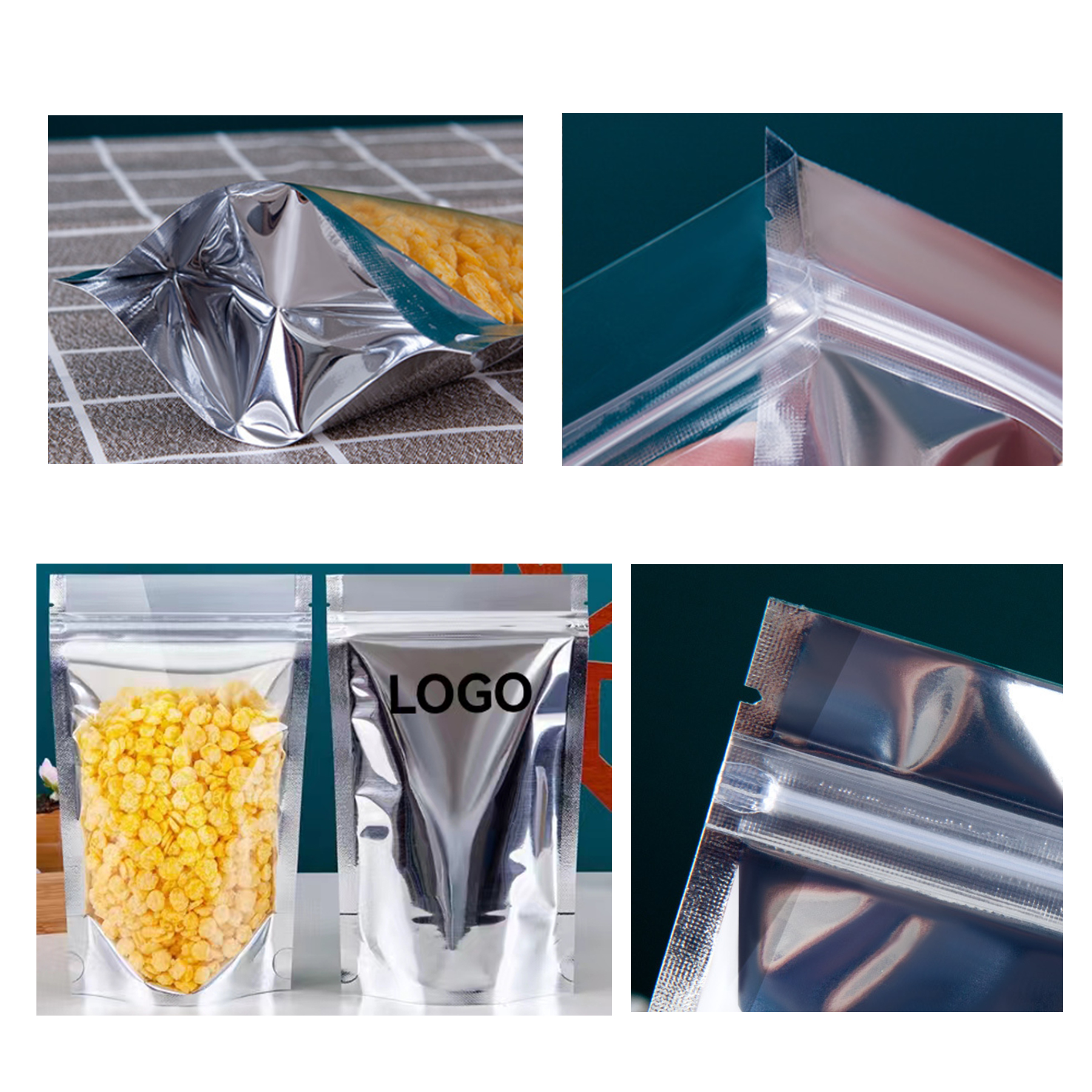 Aluminum Foil Transparent Food Bag 2