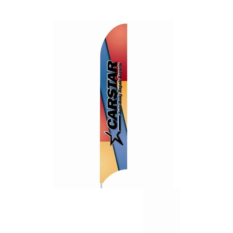 Flex Banner™ G7 Flag Only, Double-Sided 15' Advertising Banner Flag outdoor banner flag 2