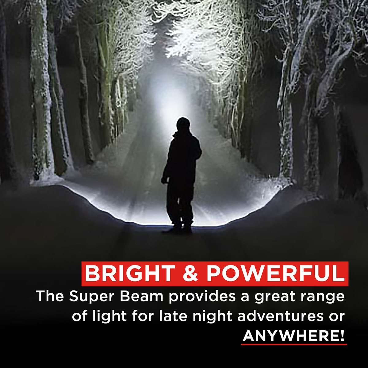 Best Buddy Tools ® Rechargeable Super Beam Aluminum Flashlight 8