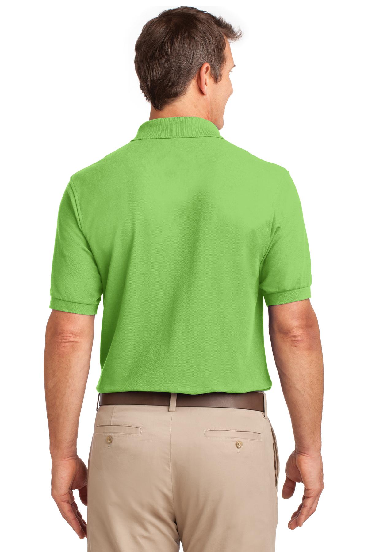 Port Authority Silk Touch Polo with Pocket. K500P 4