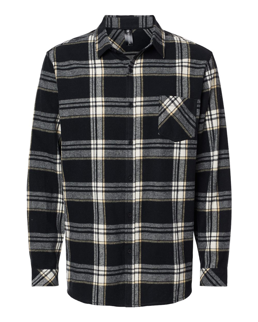 Open Pocket Flannel Shirt