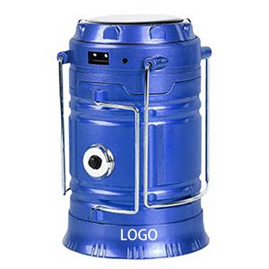 Retro LED Camping Lantern Rechargeable Multifunction Light 4