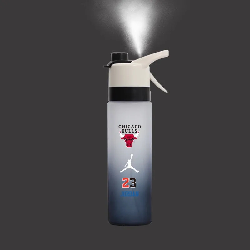 Portable Clear Spray Water Bottle 27Oz 5