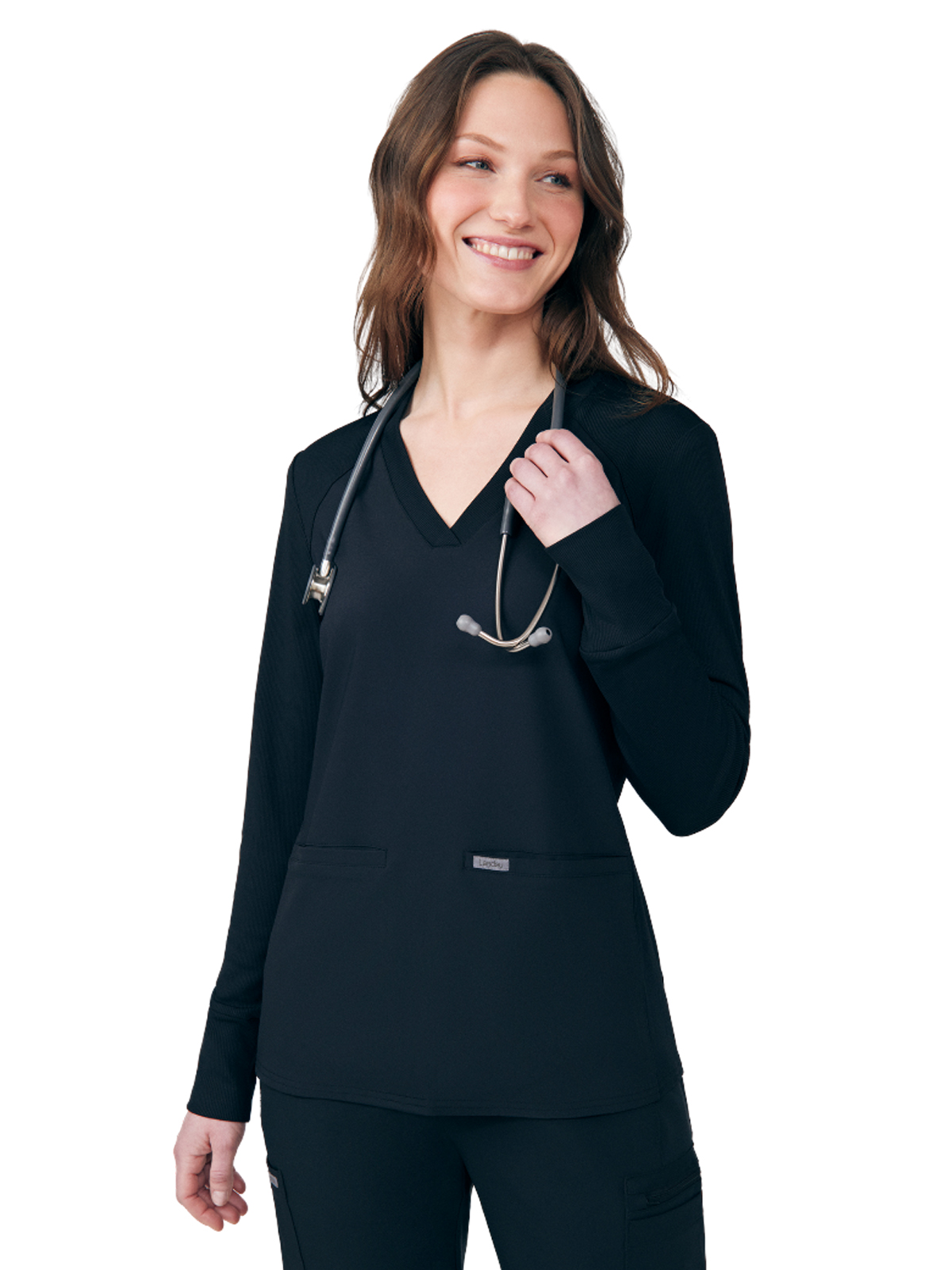 Landau - Forward - Women's Two-Pocket V-Neck Scrub Top 18