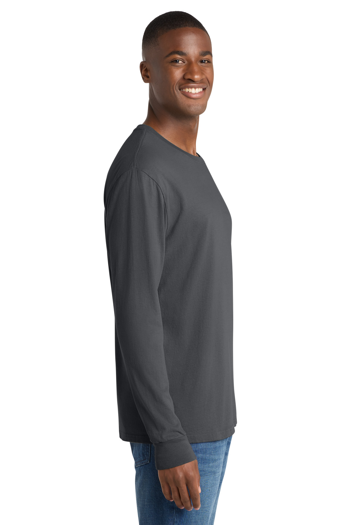 Port & Co Beach Wash Garment-Dyed Long Sleeve Tee PC099LS 136