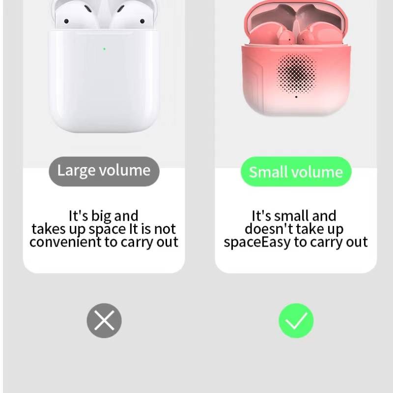 True Wireless Bluetooth Stereo Earbuds With Charging Case 4