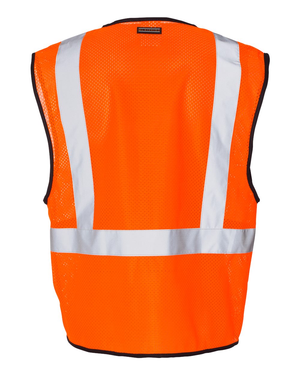 Unisex Single Pocket Zipper Mesh Class 2 Vest - 1519-1520 10