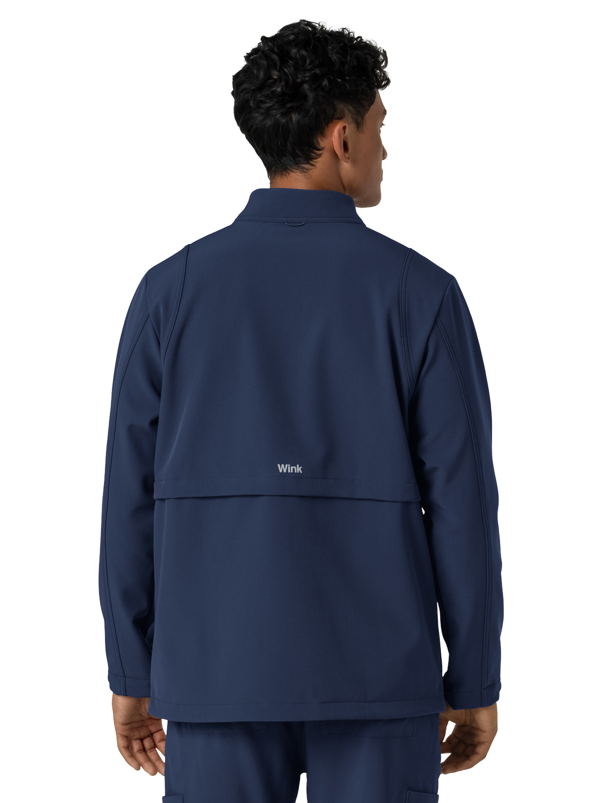 Wink- Layers - Men's Four-Pocket Soft Shell Scrub Jacket 1