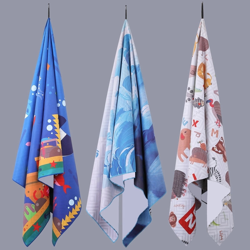 Custom Super Absorbent Sand Free Beach Towel 3