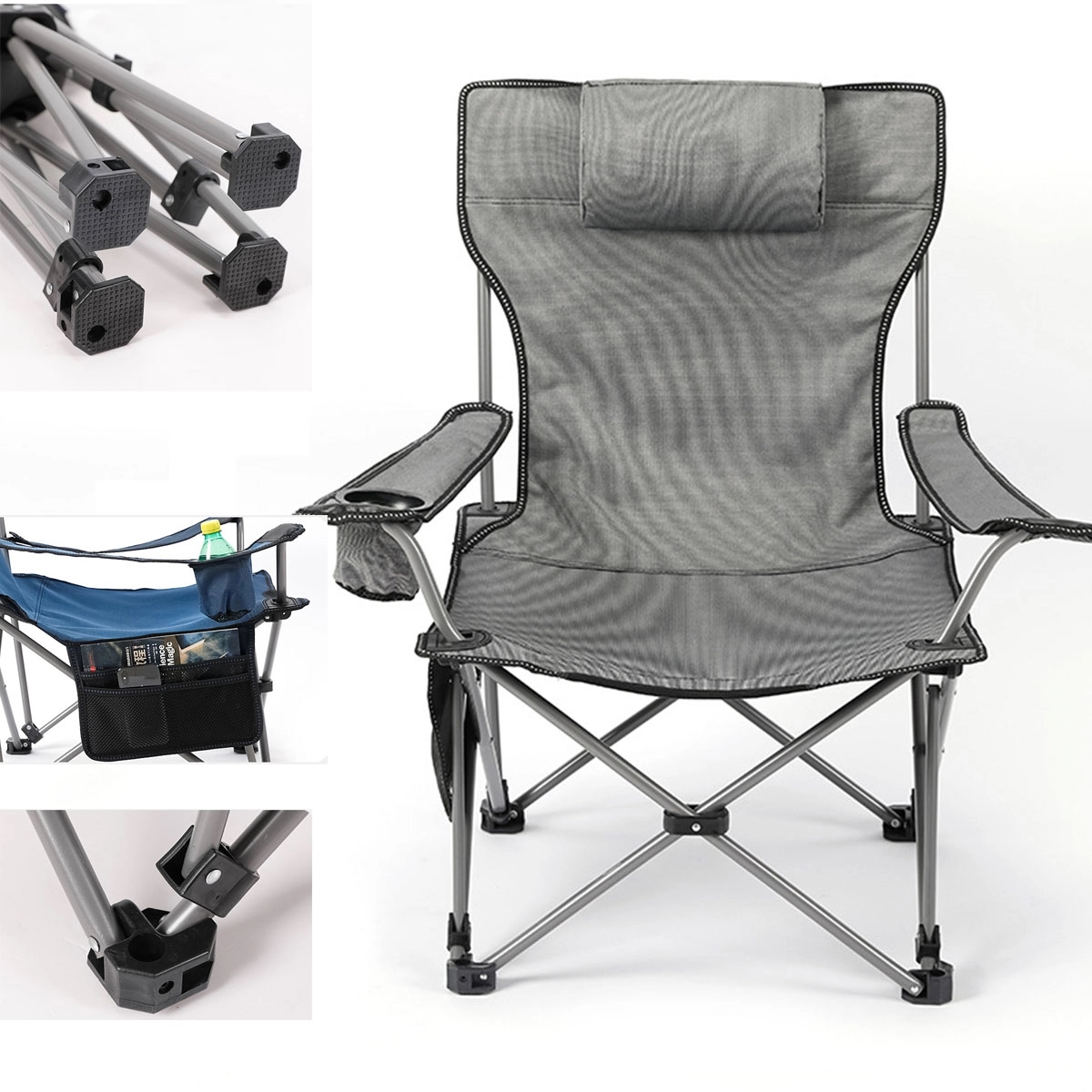 Sun Lounger Foldable Beach Chair 2