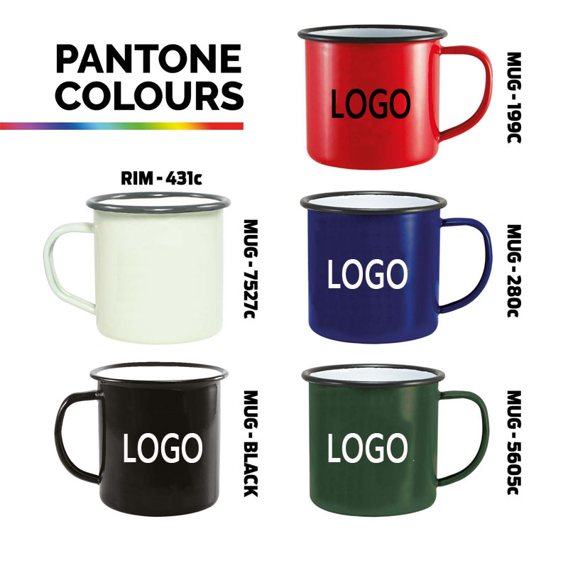 12 Oz. Enamel Ware Cup 12