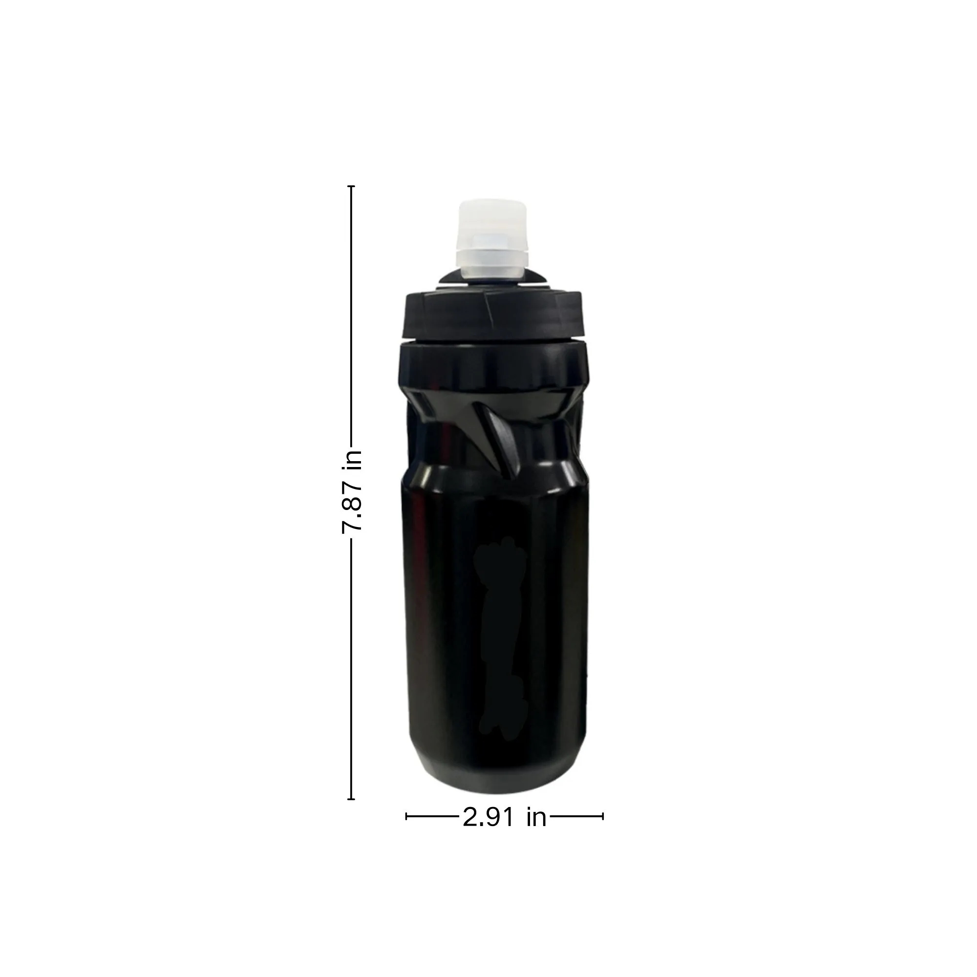 21oz Outdoor Sports Squeeze Flow Control Water Bottle 3