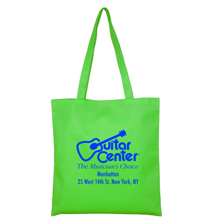 15"W x 16"H -"Catalina" Day Tote & Shopping Bag with Hook and loop Fastener Closure 7