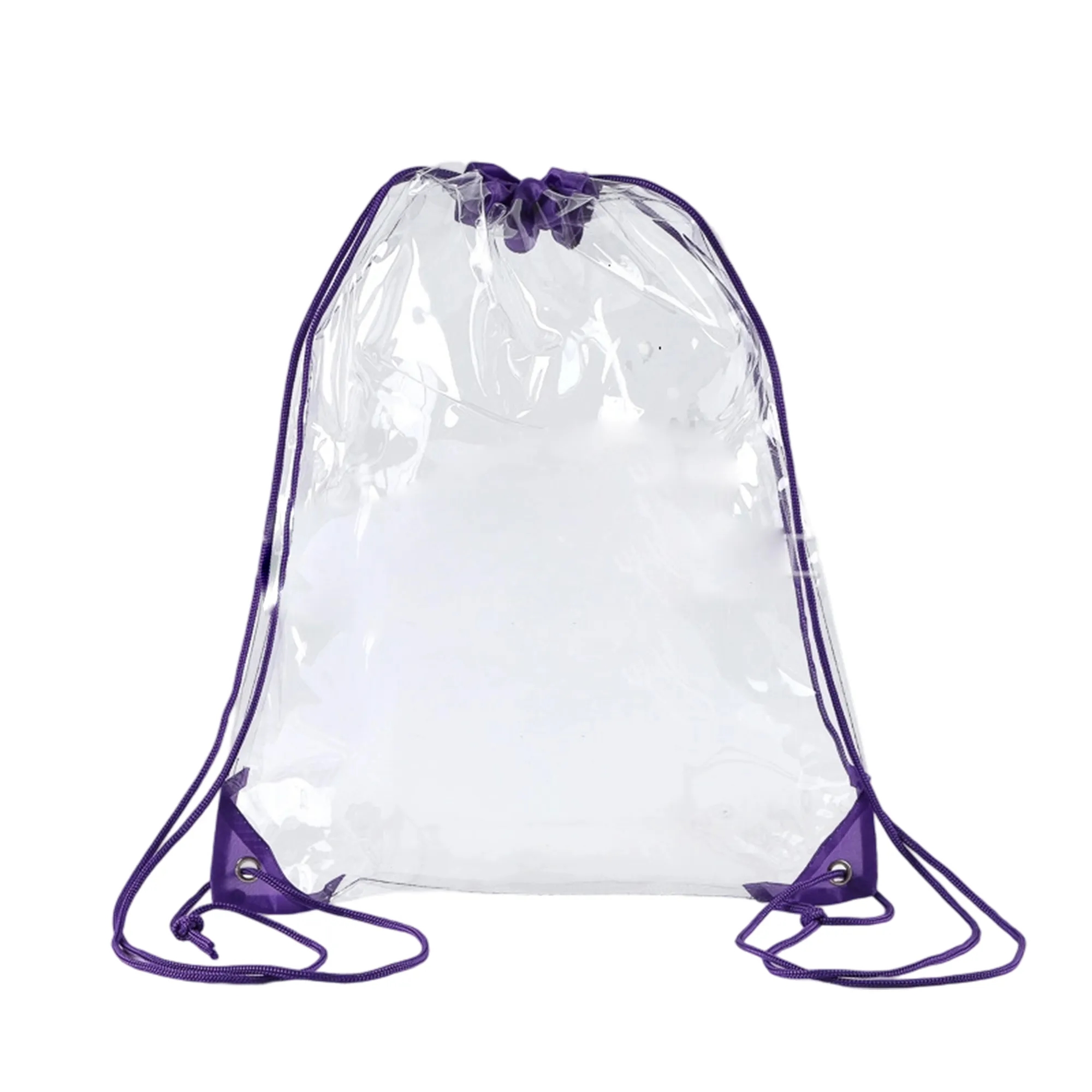 Drawstring Backpack Bag with Waterproof PVC 14