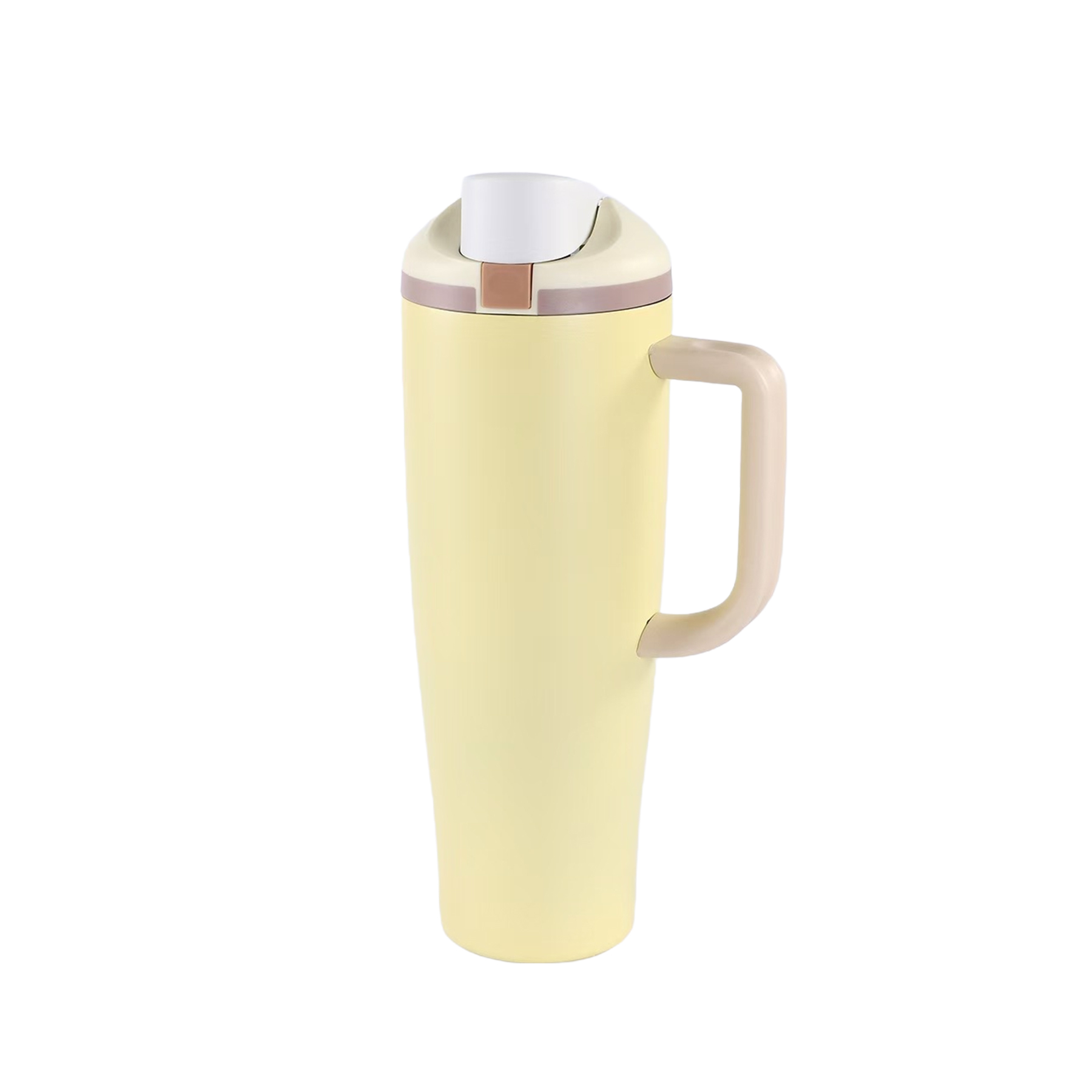 Insulated Stainless Steel Tumbler with Side Handle 6