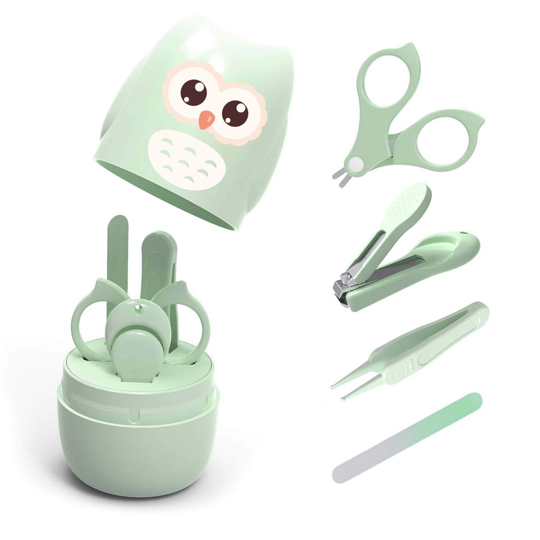 4 in 1 Baby Nail Care Set with Cute Case 2