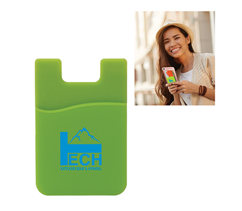 Silicone Phone Wallet Card Holder 12