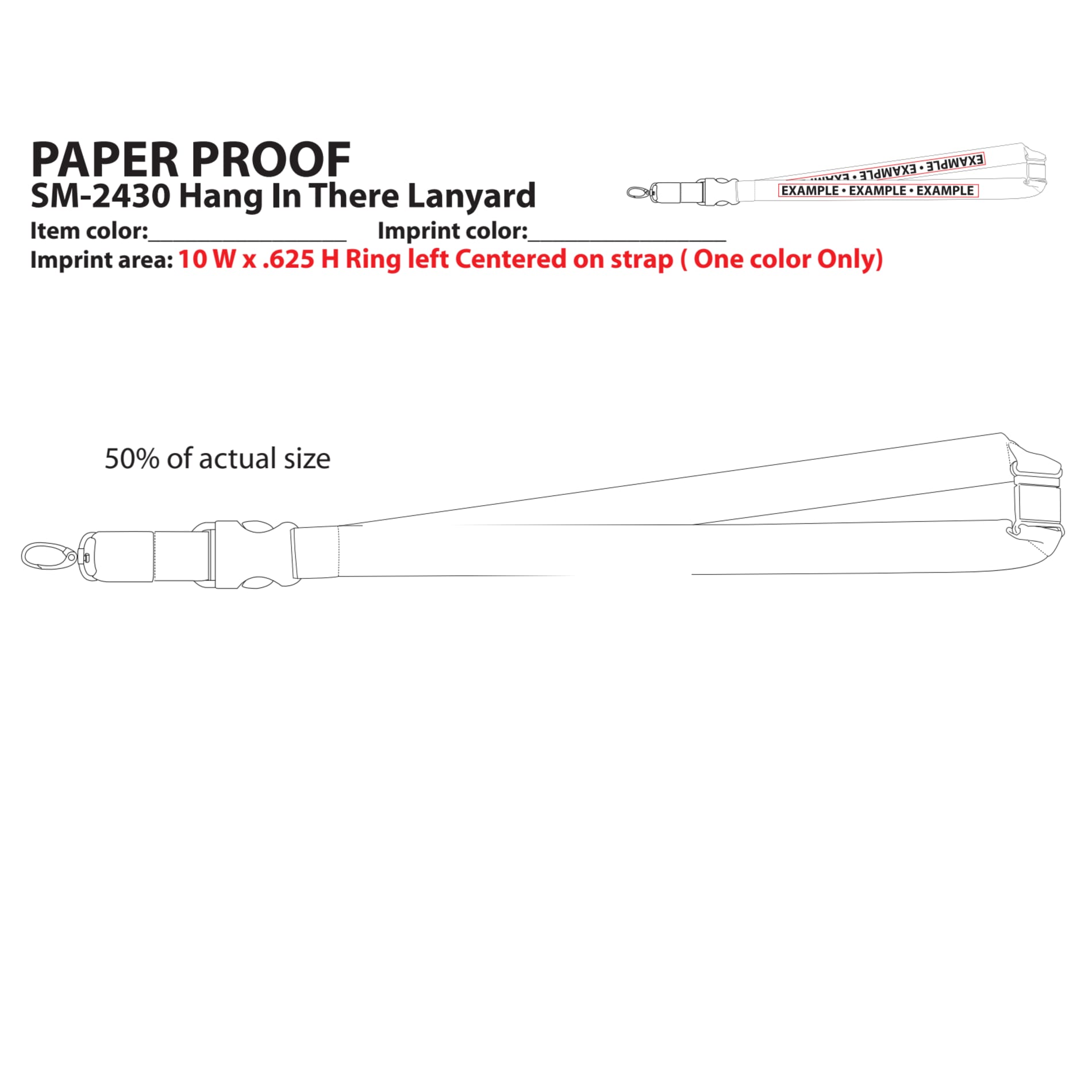 Hang In There Lanyard 323