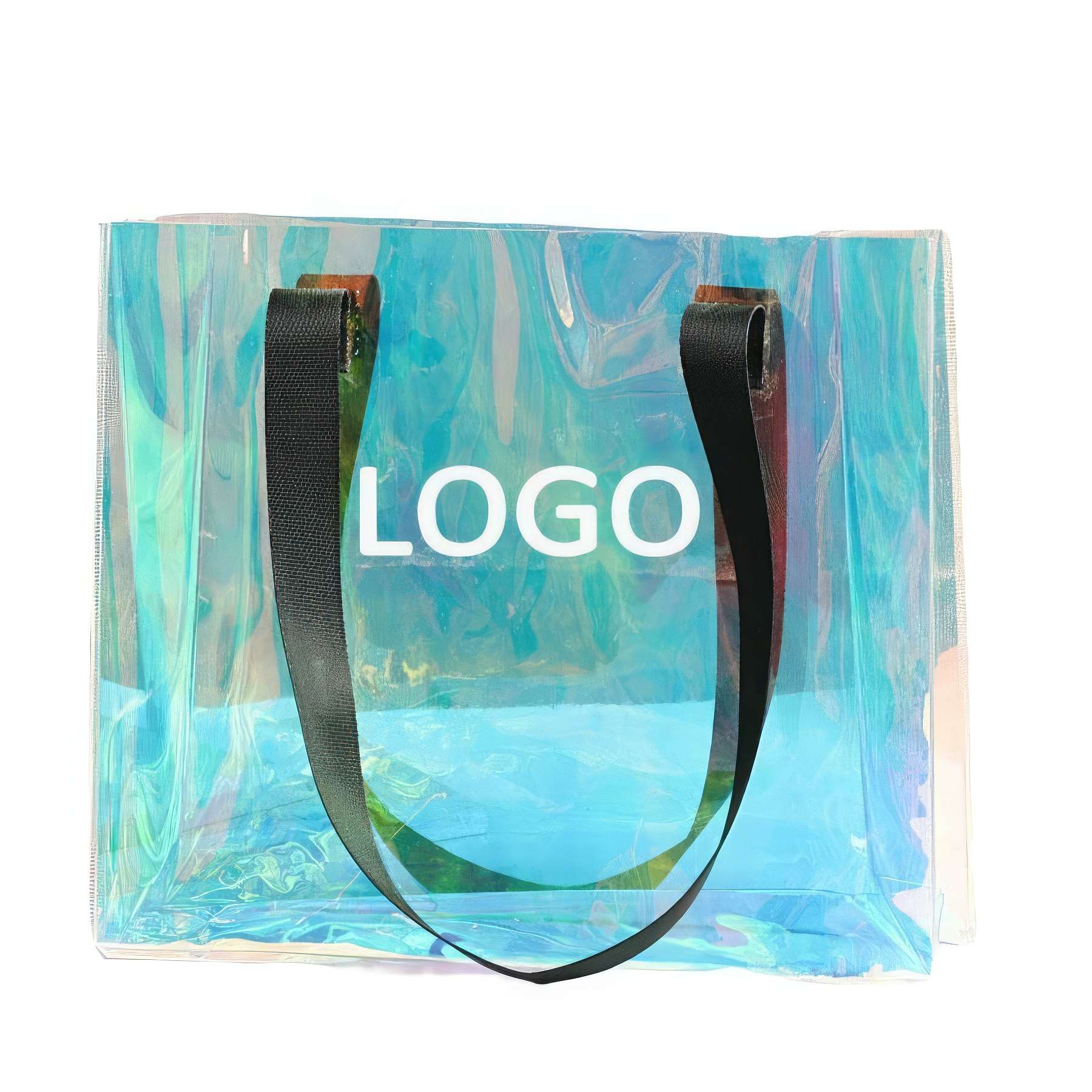 Iridescent Reusable Birthday Gift Bag with Handle 1