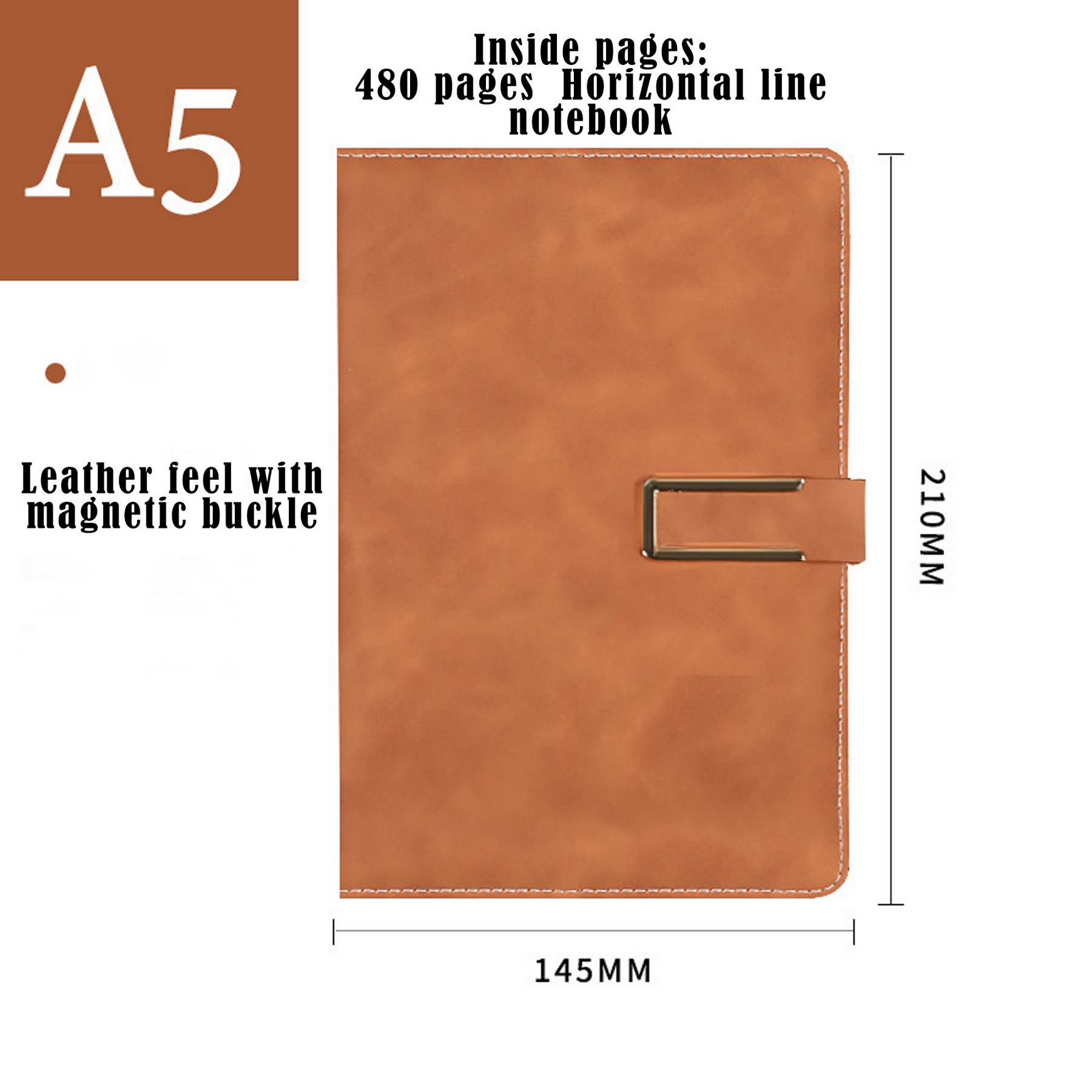 A5 Leather Notebook 2