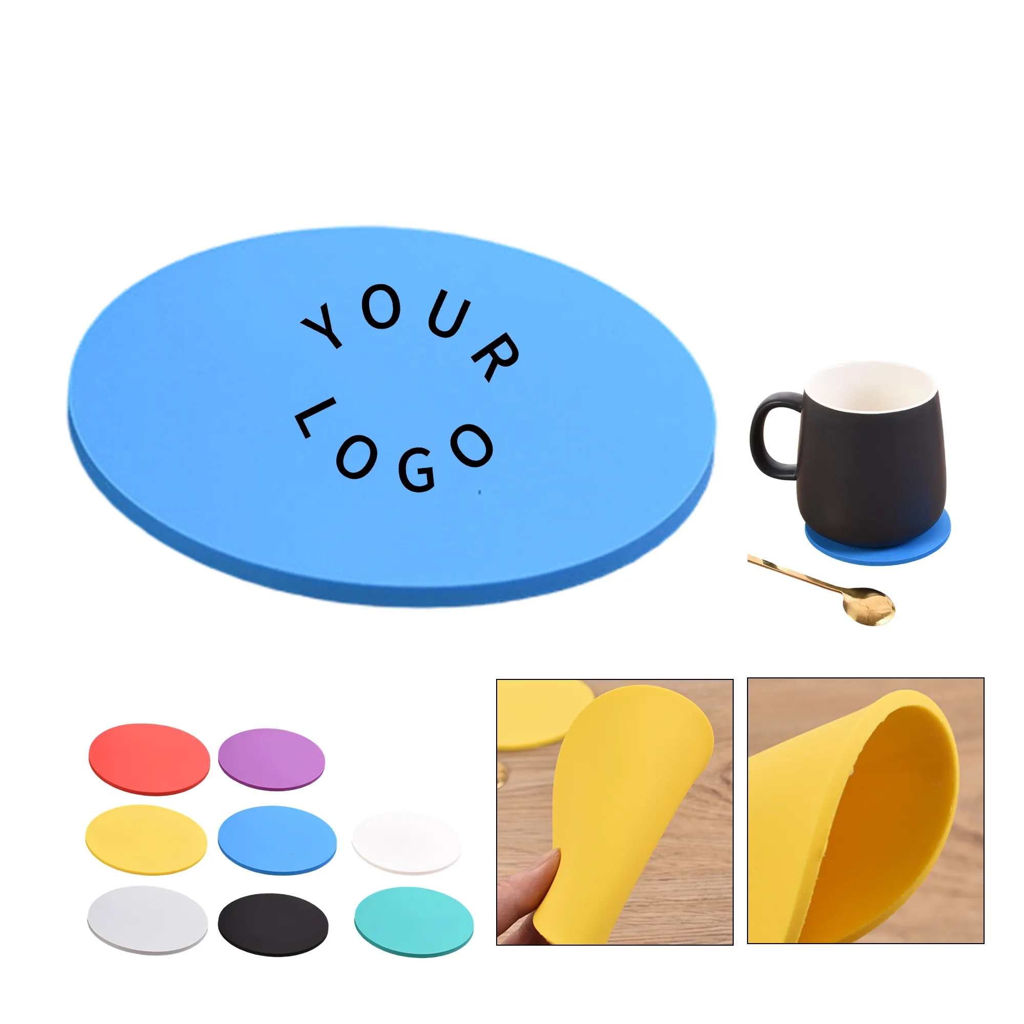 Coaster Ceramic Round 8