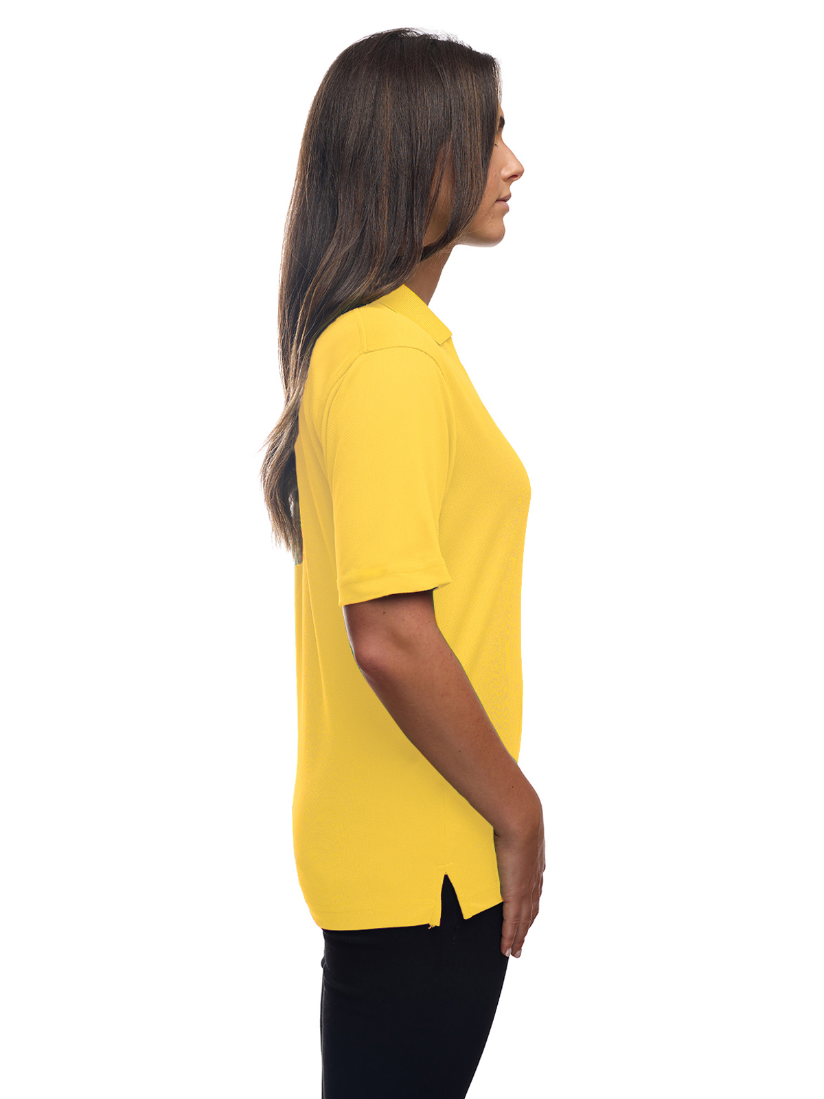 Blue Generation - Women's Pocketless Wicking V-Neck Polo 43