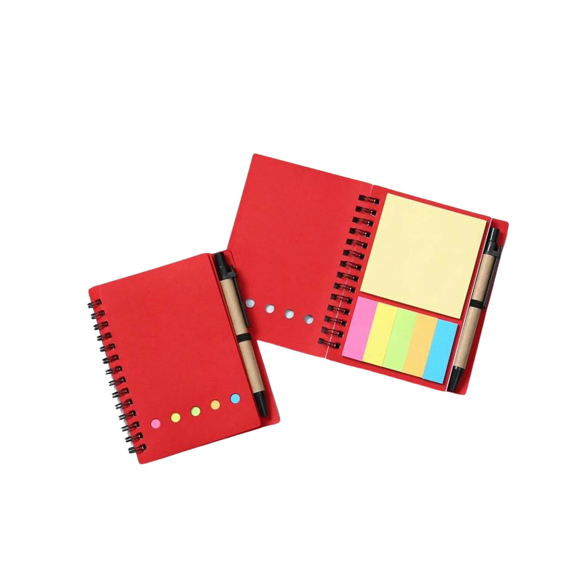 Kraft Paper Cover Spiral Steno Pocket Notebook 6
