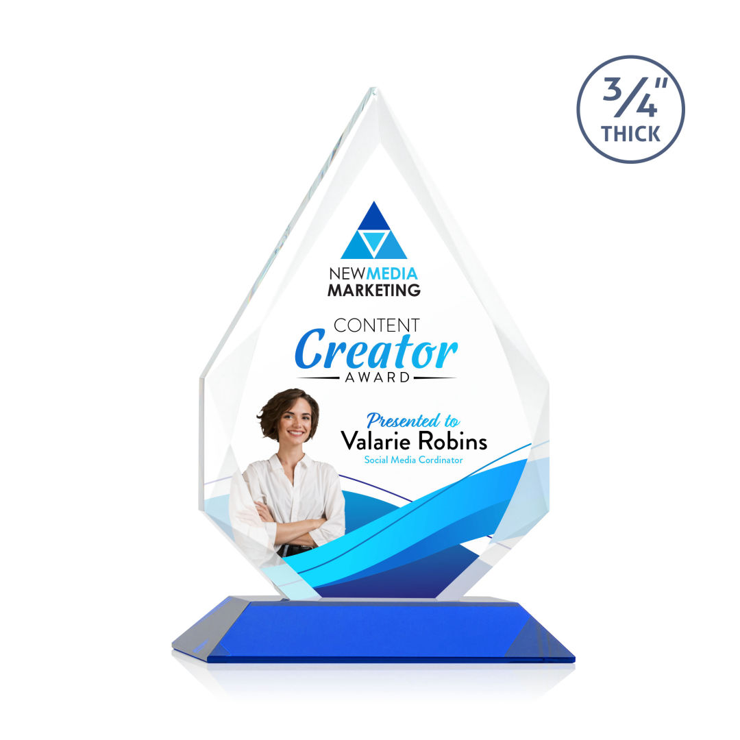 Hawthorne VividPrint™ Award - Blue 2