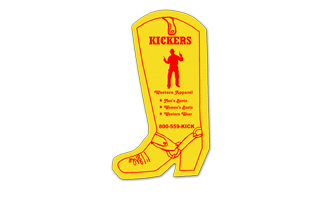 Cowboy Boot Vinyl Jar Opener 39