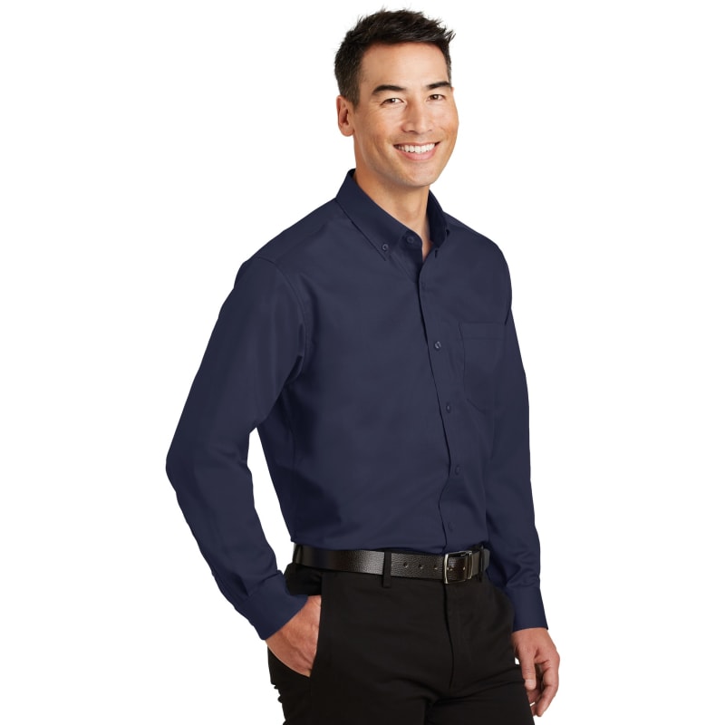 Port Authority SuperPro Twill Shirt. 18