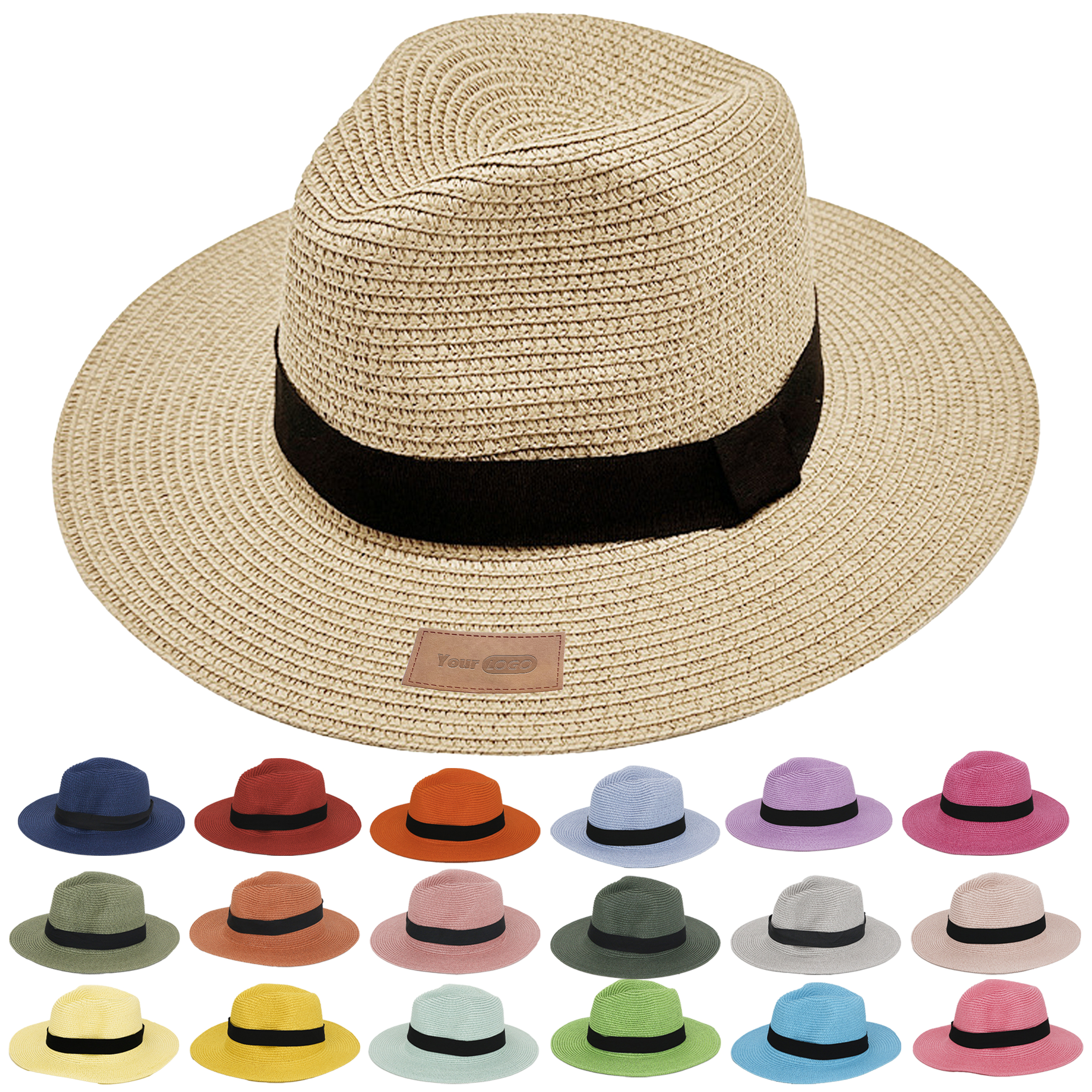 Straw Foldable Breathable Straw Hat 5