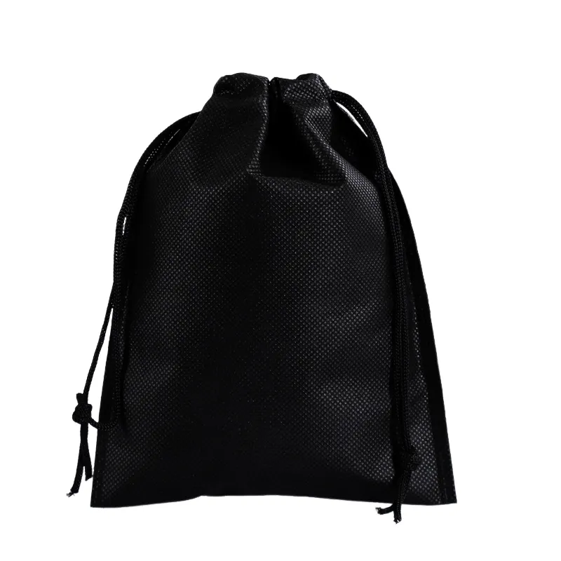 Foldable Non Woven Drawstring Sports Backpack 11