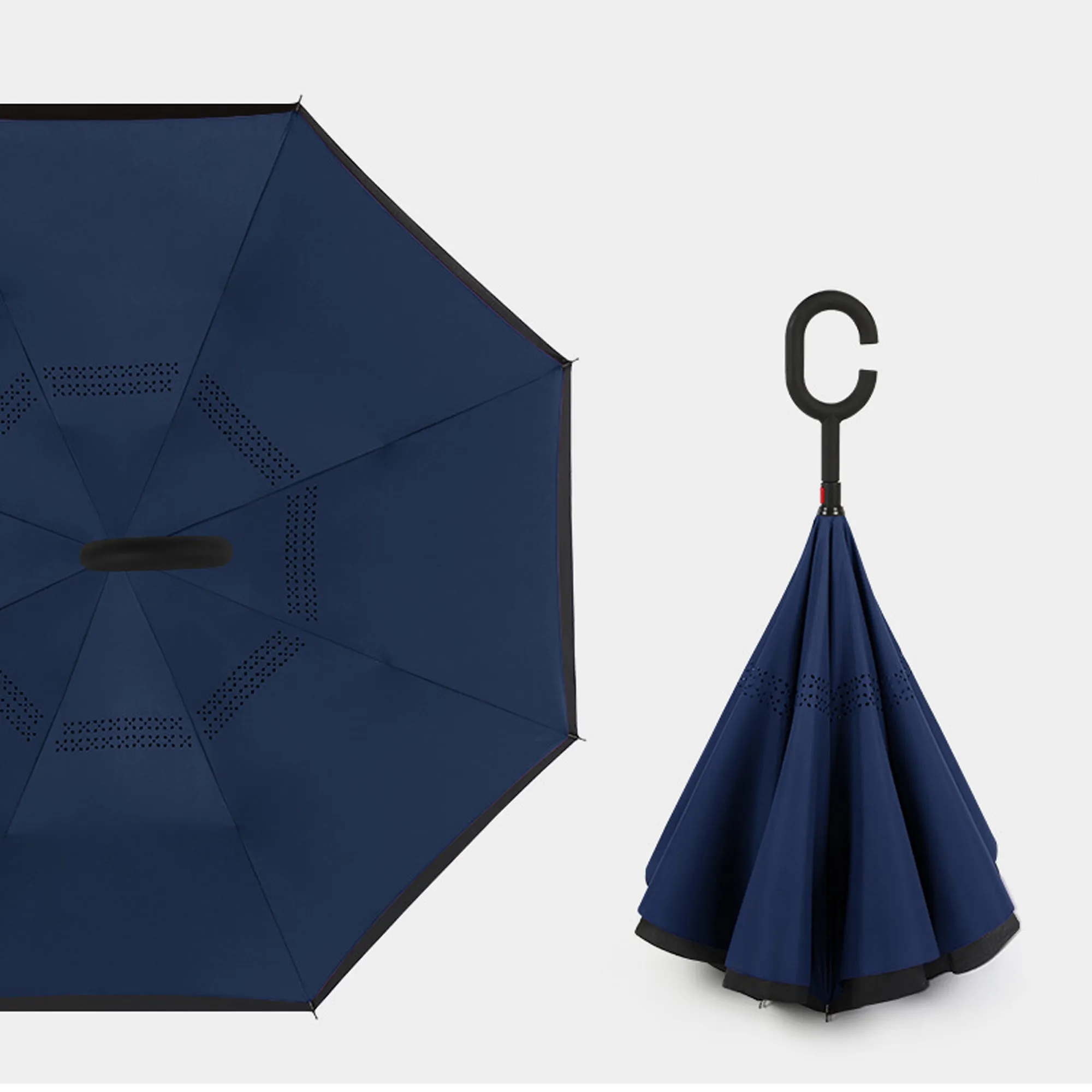 Deluxe Inverted Reverse Umbrella MOQ50pcs 7