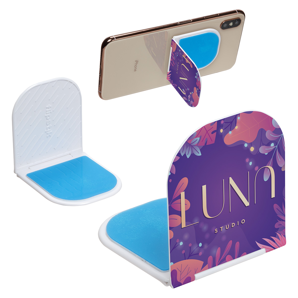 Flipstik® 3.0 Hands-Free Sticky Phone Stand - Full Color 11