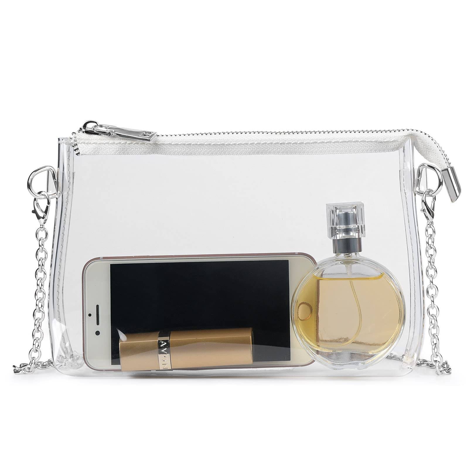 Clear Purse for Women Transparent Crossbody Bag 6