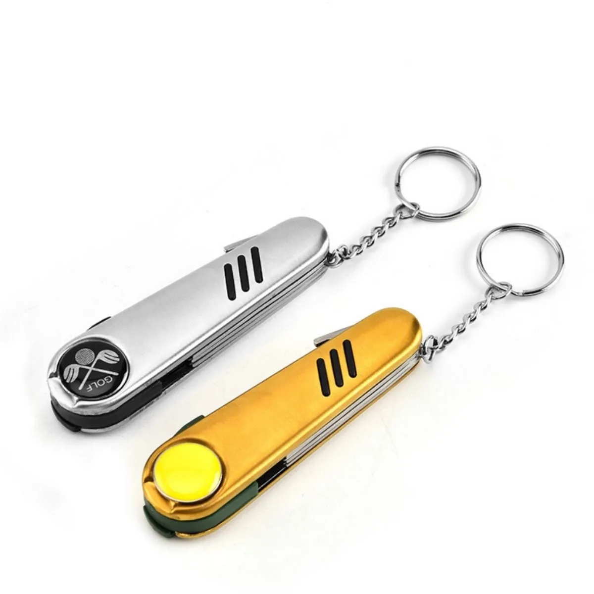 Multifunctional Outdoor Survival Camping Golf Folding Knife 2