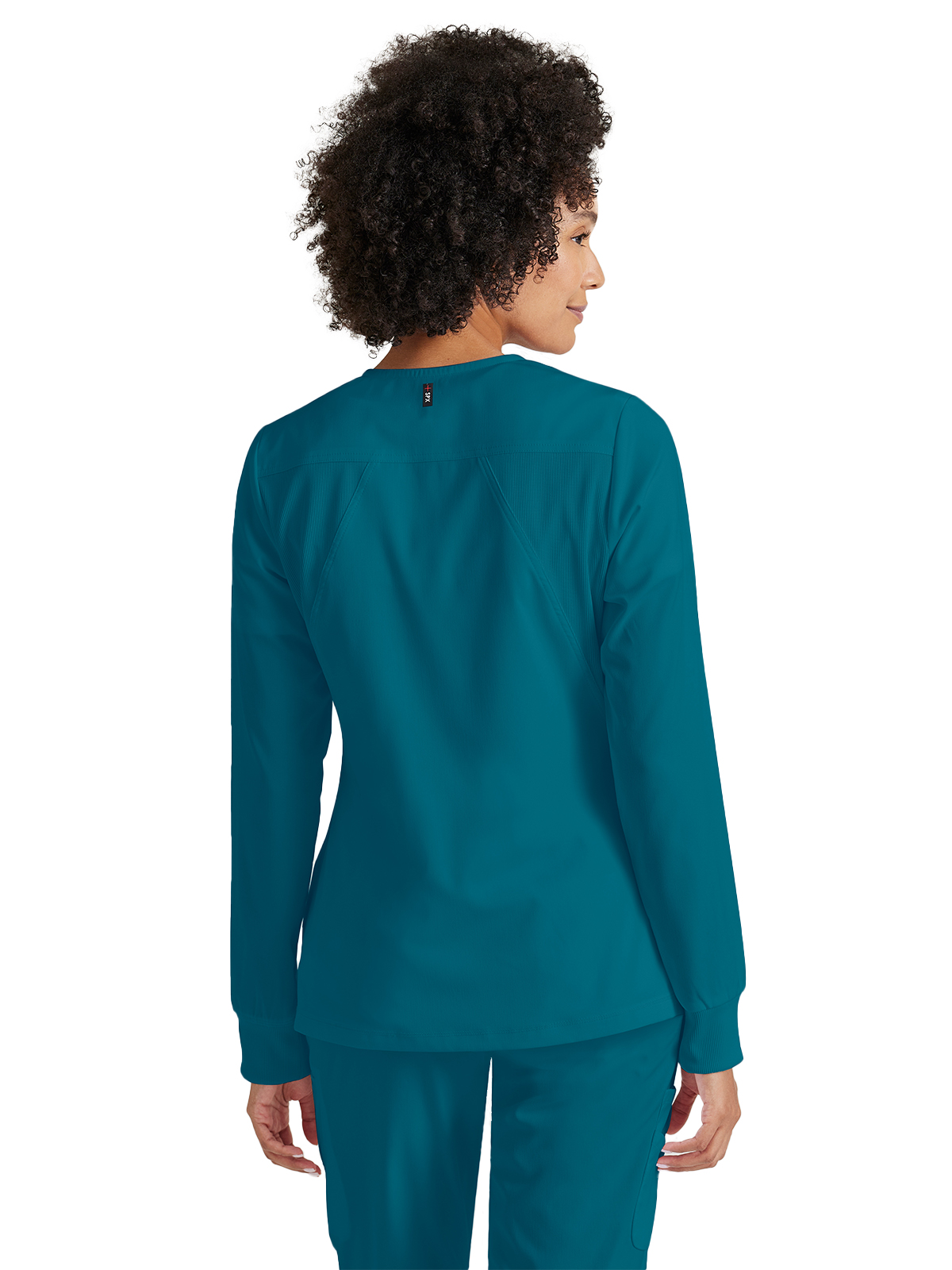 Grey's Anatomy Spandex Stretch - Women's Five-Pocket Gianna Warm-Up Scrub Jacket 52