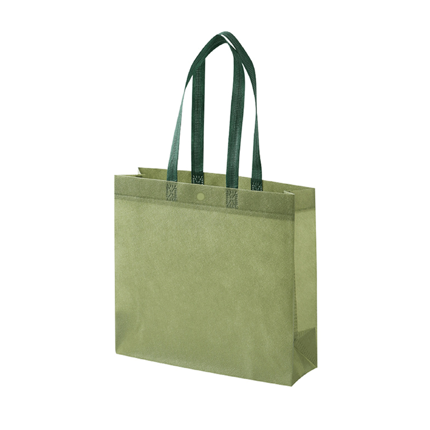 eco-friendly No woven Tote Bag w/ concealed button closure 22