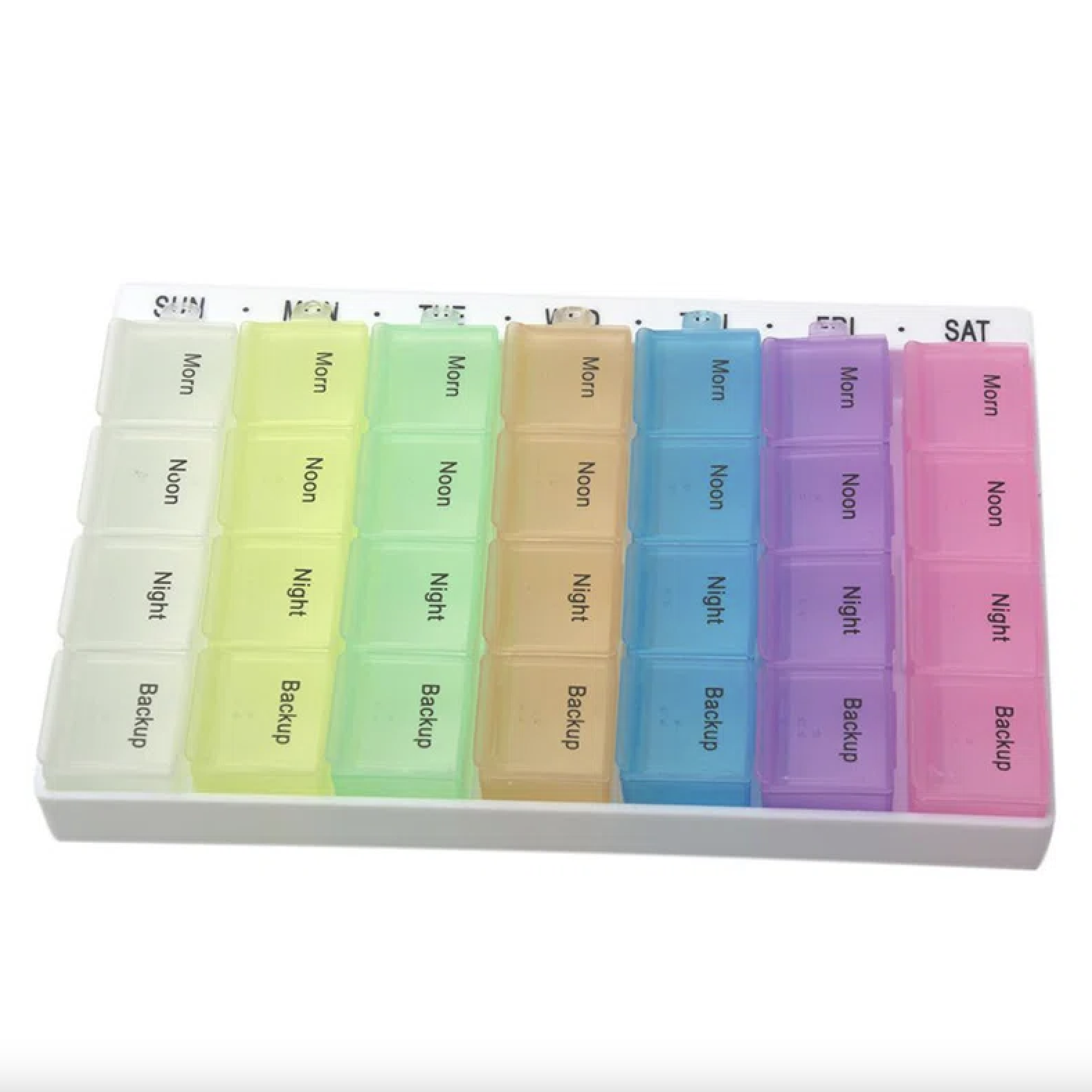 7 days Multicolor Pill Box 3